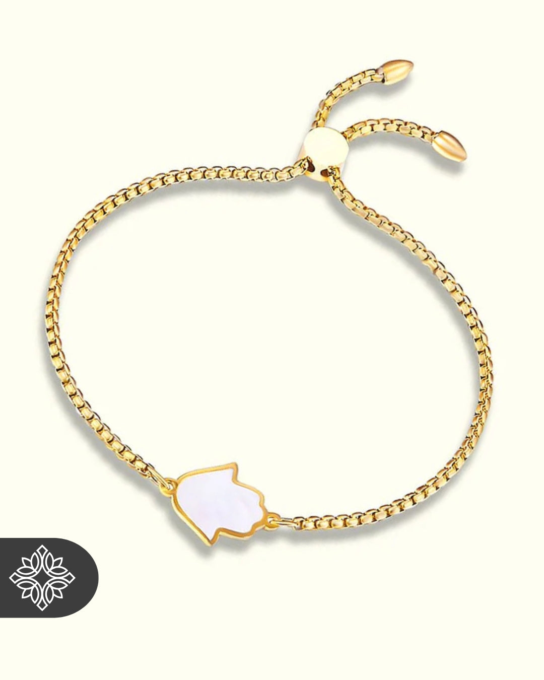 18K Gold-Plated Hand Chain for Women – Moroccan Jewelry Design