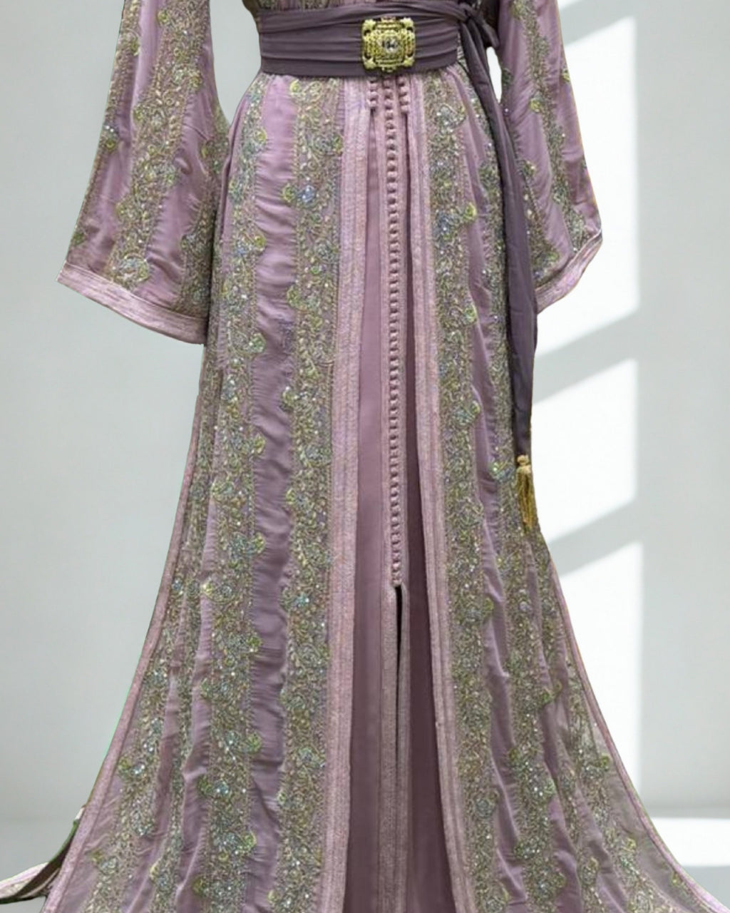 Moroccan Royal Lavender Kaftan