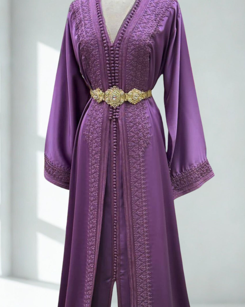 Moroccan Lavender Majesty Kaftan