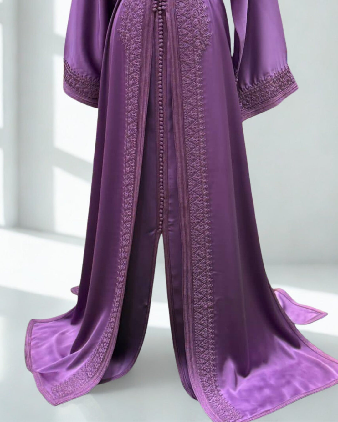 Moroccan Lavender Majesty Kaftan