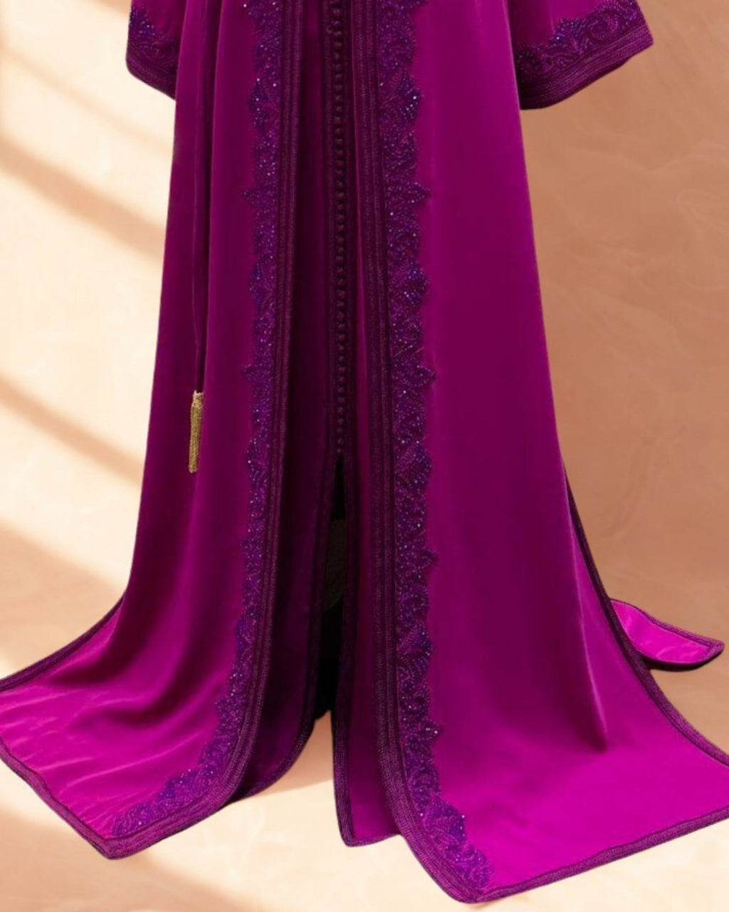 Moroccan Royal Pink Kaftan