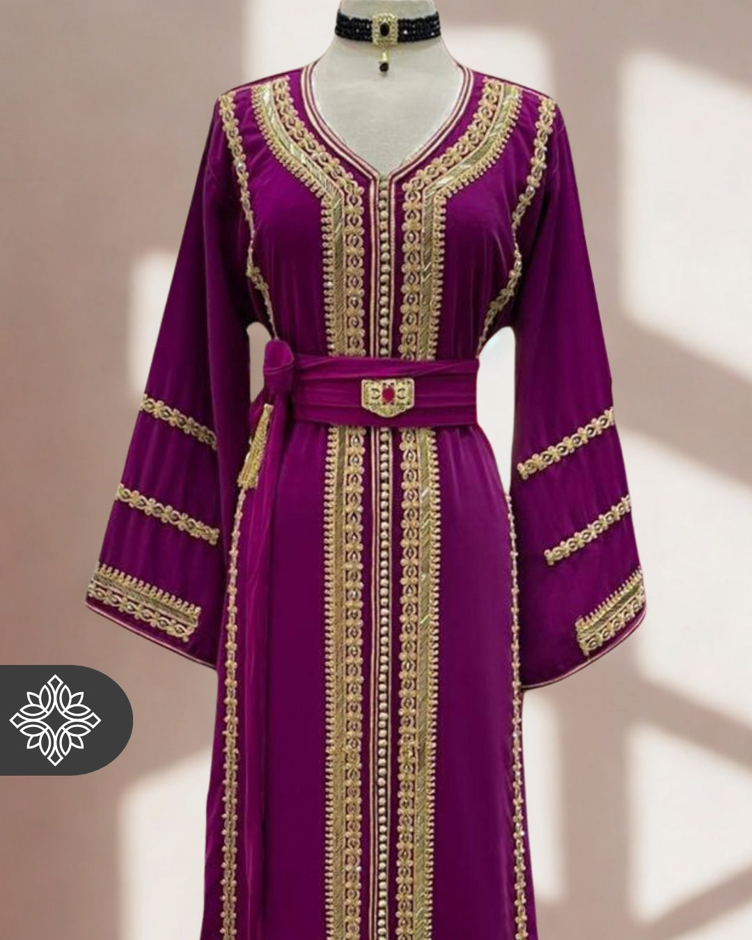 Moroccan Kaftan Royal Purple | Moroccan Abaya
