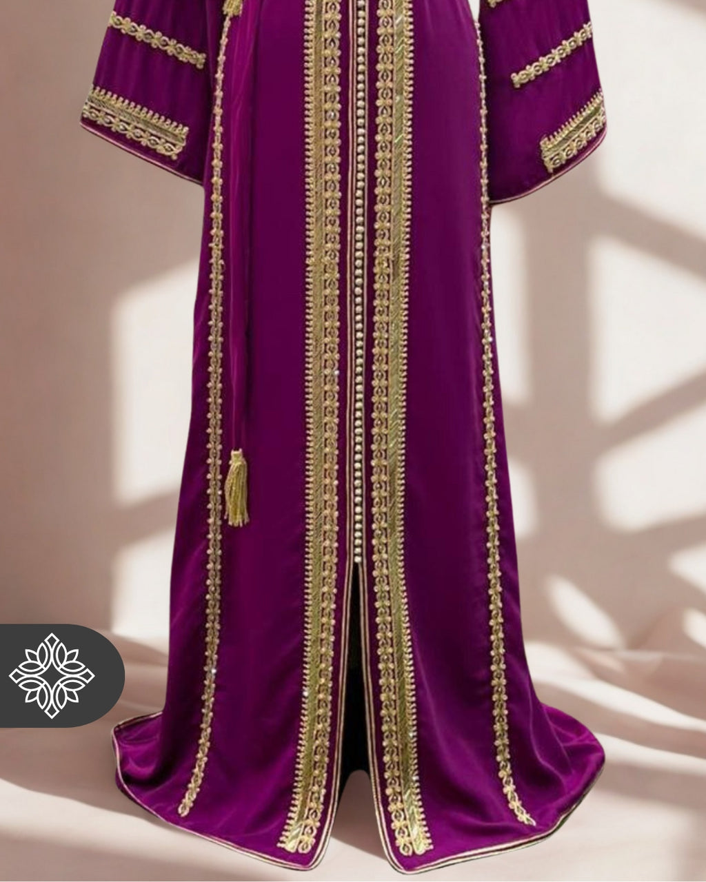 Moroccan Kaftan Royal Purple | Moroccan Abaya