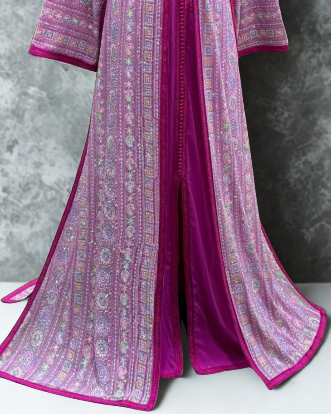 Moroccan Pink Kaftan