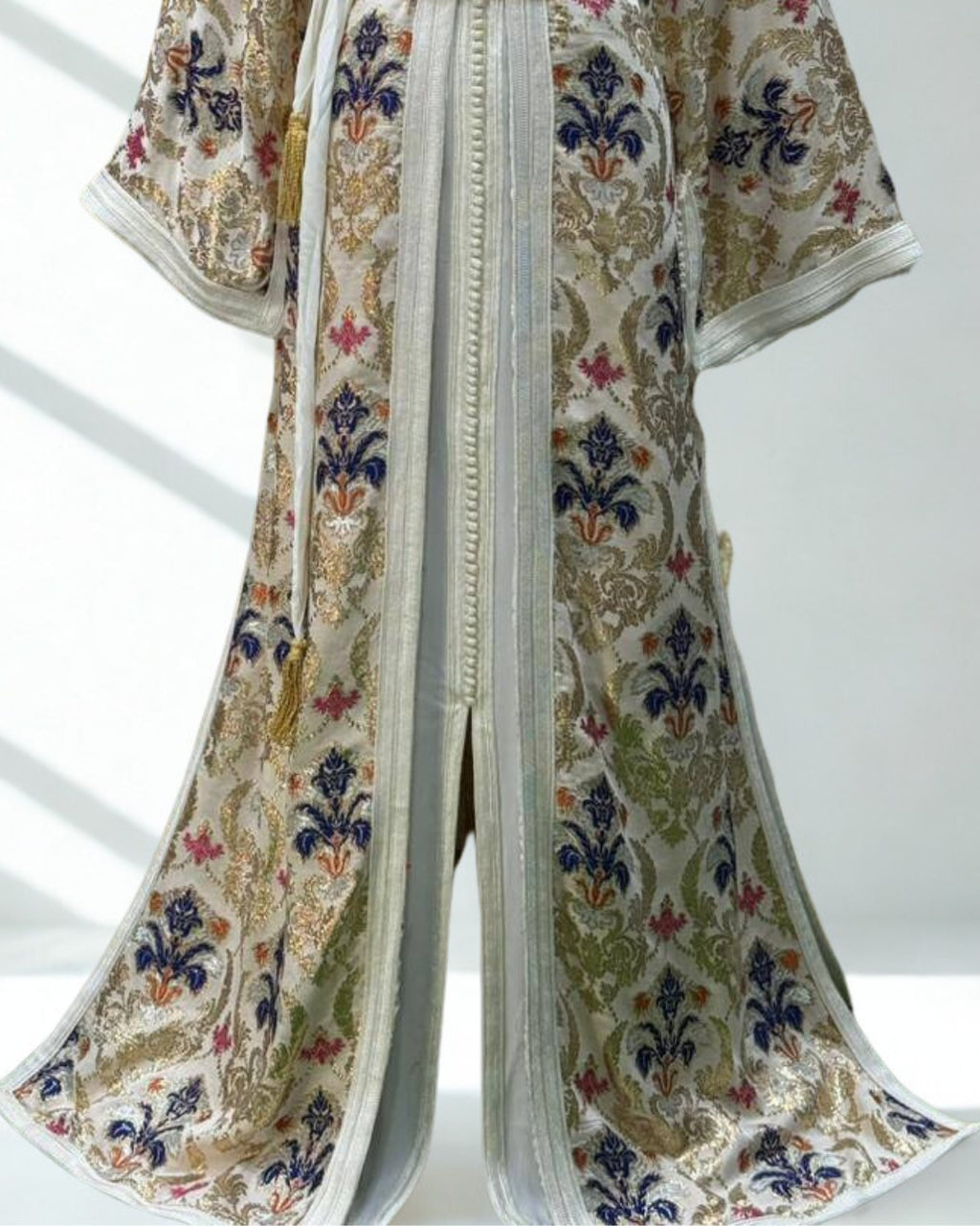 Moroccan Royal Off-White Kaftan